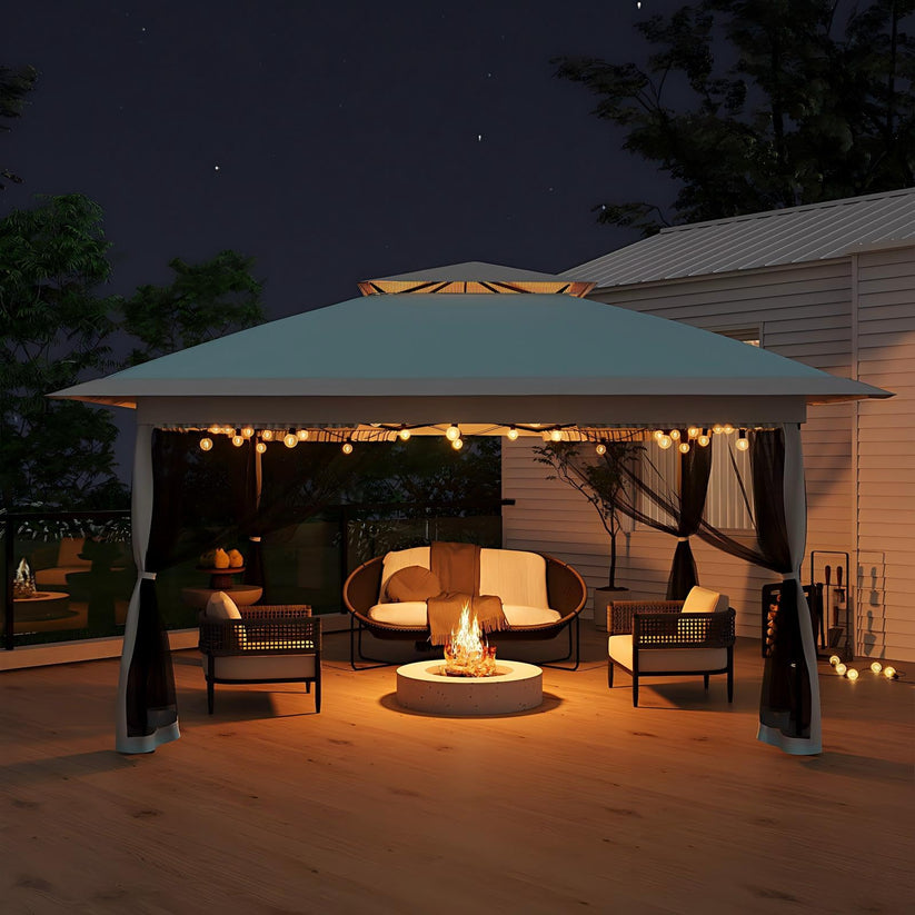 Tonnelle de jardin Garvee pour camping barbecue et événements
